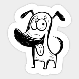 Funny Dog Sticker